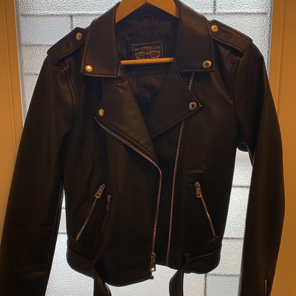 Levi Faux Leather Jacket